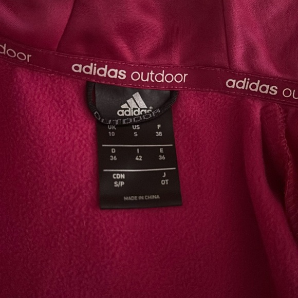 Pre-owned Adidas Outdoor Fleece Lined Jacket - Picture 3 of 4